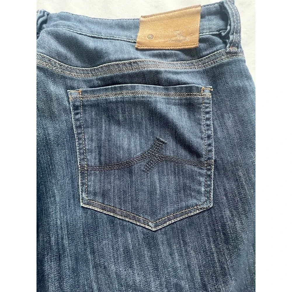 34 Heritage Courage Jeans 36x34 Mid Rise Straight Medium Dark Wash (139)